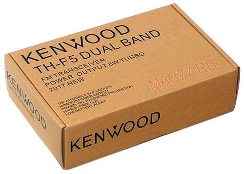 Коробка рации TH-F5 DUAL Коробка рации TH-F5 DUAL