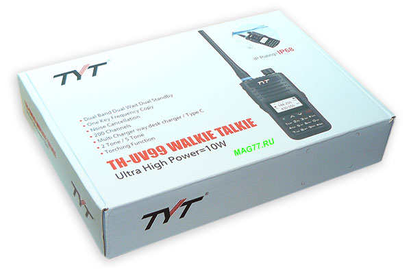 Рация TH-UV99 коробка